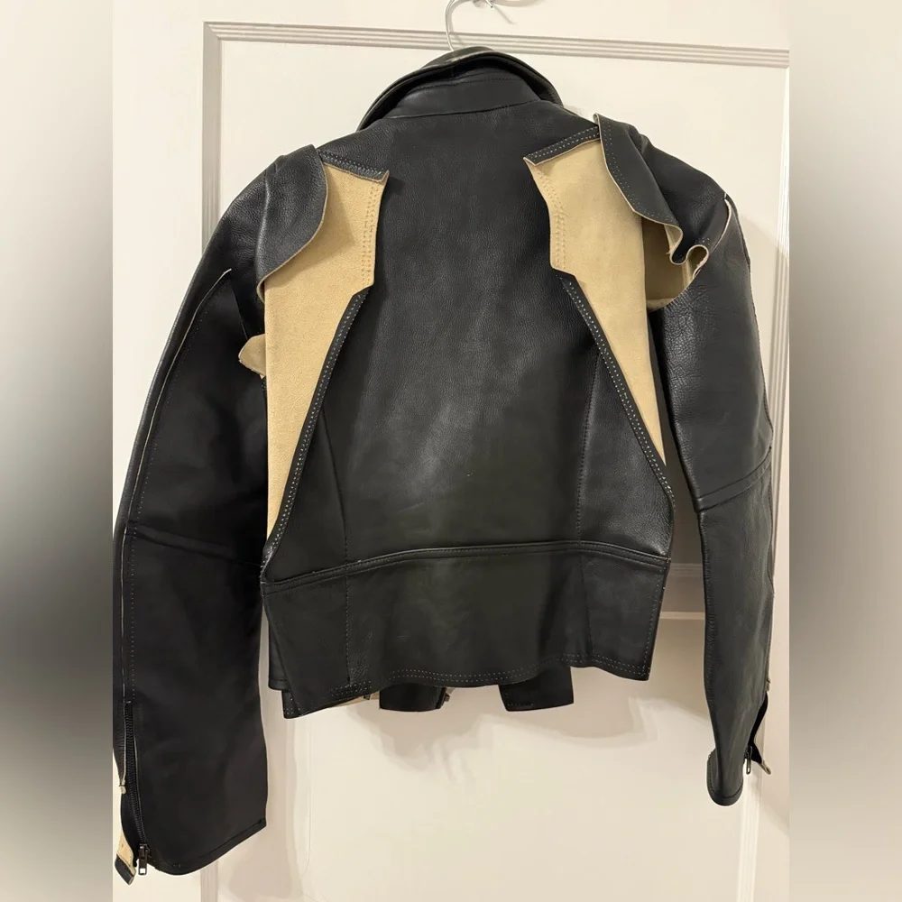 Maison Martin Margiela Black Leather Jacket - Picture 5 of 10